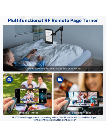 Control Remoto MoKo para Pasar Páginas Kindle y eReaders