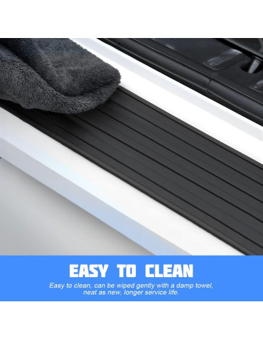 Protector de Parachoques Trasero 8sanlione 103.9 cm Antirayaduras