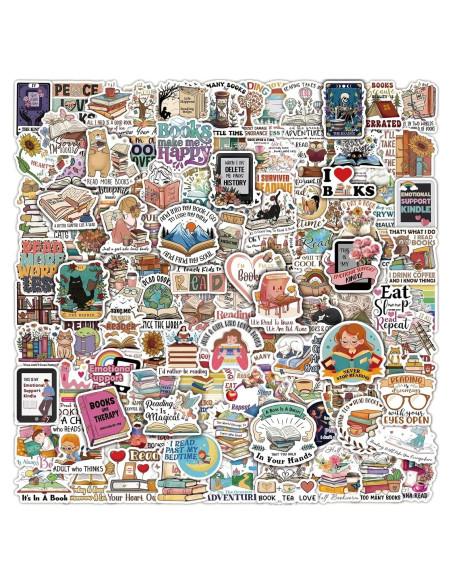 MiStar 176 Stickers Inspiracionales para Kindle y Libros
