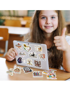 MiStar 176 Stickers Inspiracionales para Kindle y Libros 2