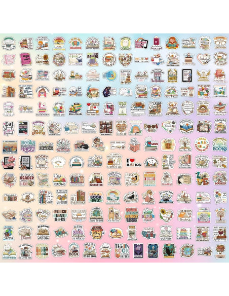 MiStar 176 Stickers Inspiracionales para Kindle y Libros