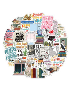 50 Stickers Gowjaw para Kindle y Laptop, Impermeables