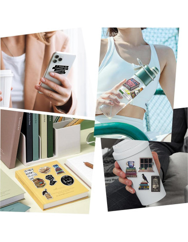 50 Stickers Gowjaw para Kindle y Laptop, Impermeables