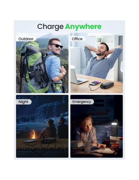 Power Bank 50000mAh - Cargador Portátil USB C Carga Rápida