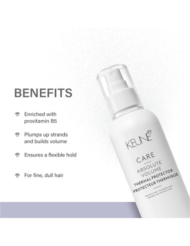 Spray Protector Térmico Keune Care 200ml para Cabello Fino