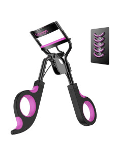 Rizador de Pestañas Kaasage KM02 con 5 Almohadillas Silicona