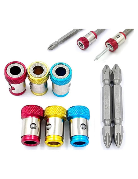 Juego de 6 Anillos Magnéticos JFOGO + 2 Puntas PH2