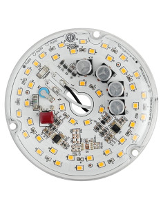 Kit Retrofit Luz LED Ventilador Techo HAOLEDI 20W 10cm