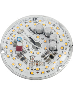 Kit Retrofit Luz LED Ventilador Techo HAOLEDI 20W 10cm 2