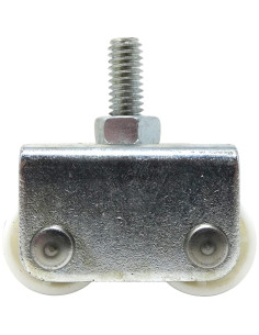 Ruedas de Apoyo Shepherd 9441 Doble 2" 7/8" Eje Rosado 2