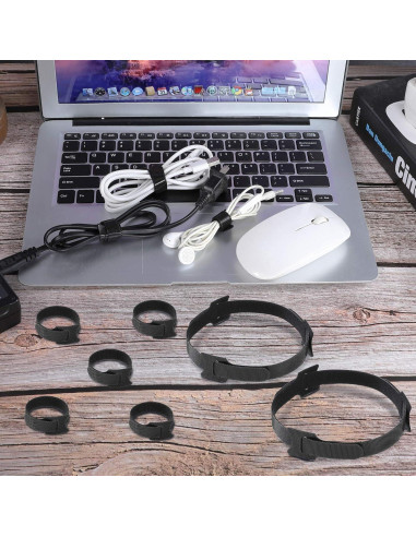 Cintas de Sujeción BALABALA 100 Pcs 15,24 cm Negra