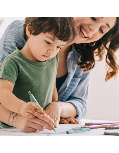 Set de 10 Lápices Mecánicos Nicpro 0.5mm con Recargas HB