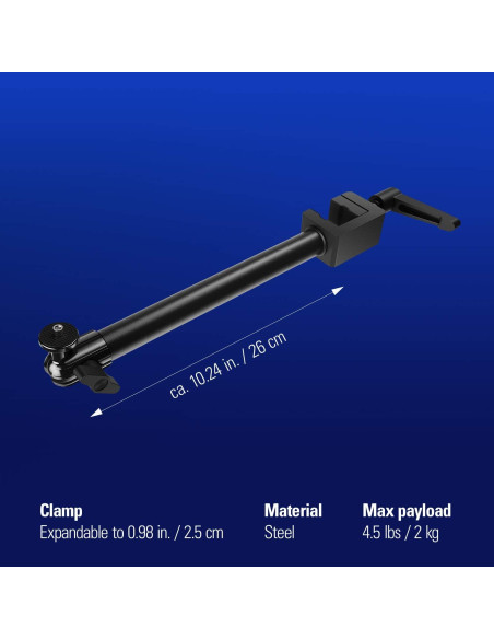 Brazo de Sostenimiento Elgato Solid Arm para Streaming