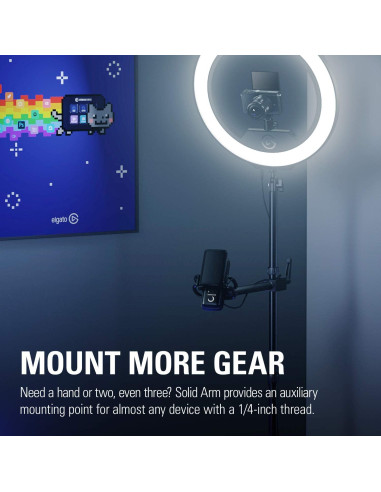 Brazo de Sostenimiento Elgato Solid Arm para Streaming