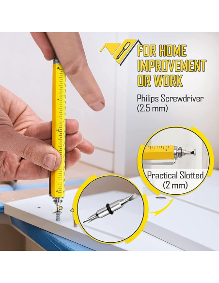 Bolígrafo Multiherramienta CRANACH 2 Paquete 6 en 1