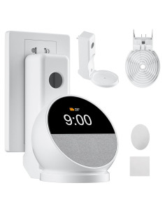 Soporte de Pared AFGHOA para Echo Spot 2024 Blanco