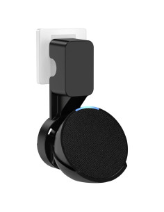 Soporte de Pared para Echo Pop ZUOLACO Negro con Gestión de Cable