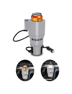 Taza de Café Inteligente ZenRui Gris 12V/24V Calienta y Enfría