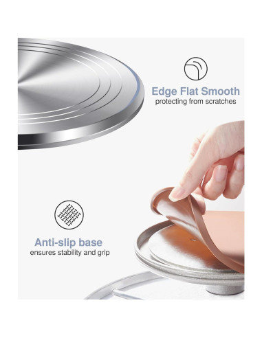 Soporte Giratorio para Pasteles Puroma 30 cm Antideslizante