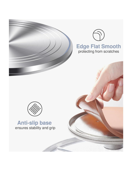 Soporte Giratorio para Pasteles Puroma 30 cm Antideslizante