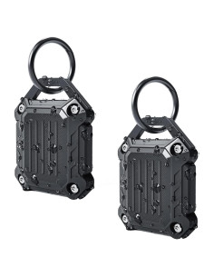 Dovick Funda Impermeable para Airtag Negro 2Pack