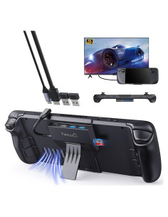 Dock Portátil NEWQ para Steam Deck 4K HDMI 5-en-1 USB-C