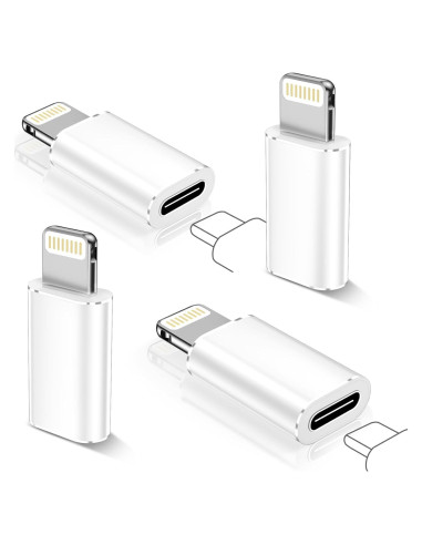 Adaptador USB C a Lightning xiwxi para iPhone 14/13/12, Audio OTG