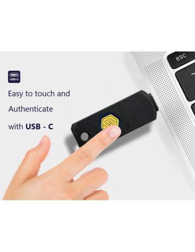 GoTrust Idem Key C - Clave de seguridad USB-C y NFC