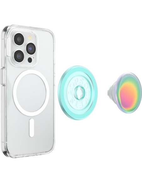 PopSockets Soporte Redondo Boca Aura Compatible con MagSafe PopSockets Soporte Redondo Boca Aura Compatible con MagSafe