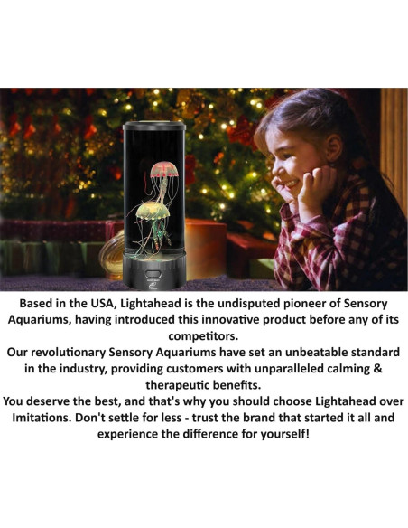 Lámpara de Acuario LED Lightahead Grande 18 LEDs Multicolor