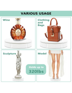 Soporte Giratorio PROLEE 30.48 cm Control Remoto 158.76 kg 2