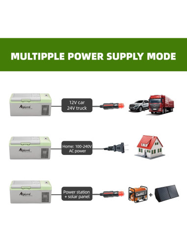 Alpicool Y16T Nevera Portátil 15L 12V para Camping y Pesca