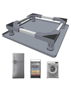 Soporte Ajustable para Mini Nevera KUPAO con Bandeja de Silicona