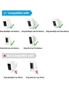 Cargador Solar Mytions para Cámara Ring Stick Up 7W 2