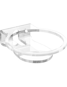 Soporte de Pared Geekria para Echo Dot 5ta Gen Transparente 2