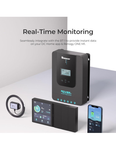 Controlador de Carga Solar Renogy Rover 20A 12V/24V MPPT