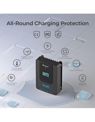 Controlador de Carga Solar Renogy Rover 20A 12V/24V MPPT