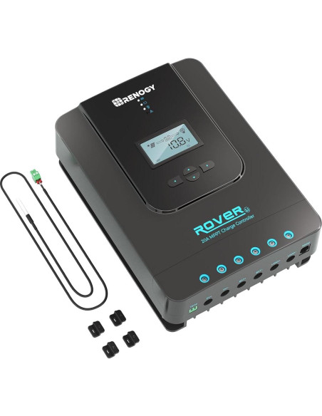 Controlador de Carga Solar Renogy Rover 20A 12V/24V MPPT