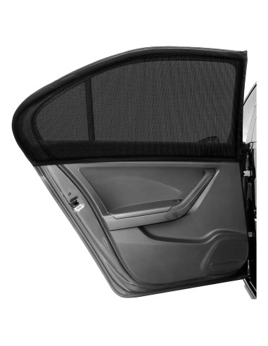 Cortina Solar para Auto JINRUCHE, 2 Piezas, Ajuste Universal