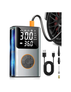 Compresor de Aire OFISPEED Portátil 150 PSI con Pantalla LCD