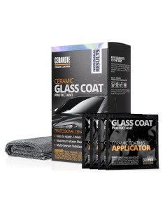 CERAKOTE Recubrimiento Cerámico para Parabrisas - Kit 4 Toallitas