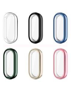 Paquete de 6 Fundas para Reloj JINGXIN Mi Band 8 TPU Colorido