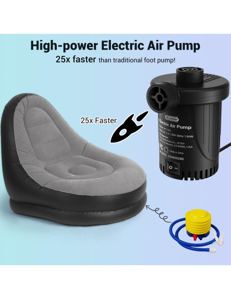 Bomba de Aire Eléctrica Dr.Meter HT-166 460L/min 0.47kg