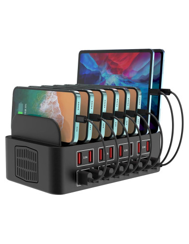 Estación de Carga USB Cinlinso 150W 16 Puertos Rápida