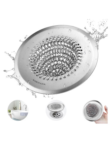 Receptor de Cabello Wokdada 11.18 cm Acero Inoxidable Antideslizante