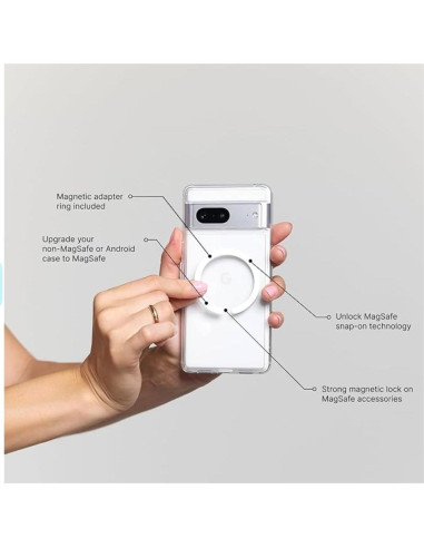 PopSockets Agarre Magnético para Teléfono MagSafe - Azul