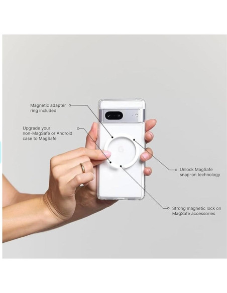 PopSockets Agarre Magnético para Teléfono MagSafe - Azul