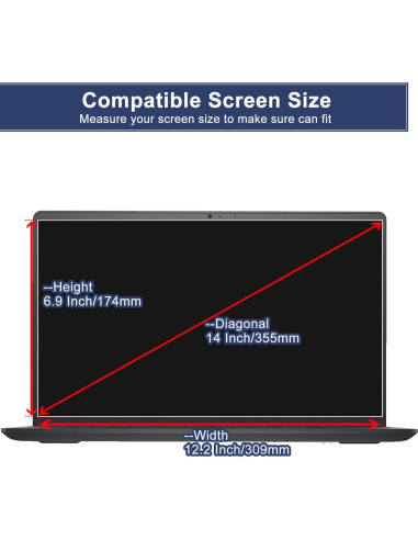 Protector de Pantalla MUBUY-GOL 14" Anti Luz Azul