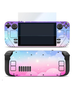 Calcomanía Skin Wrap para Steam Deck SYGTOYUE + Protector HD
