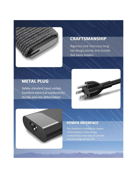 Cargador USB C 65W para Laptop HP - Carga Rápida